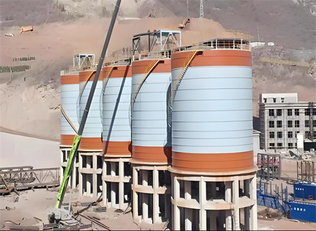 翼城高架钢板仓