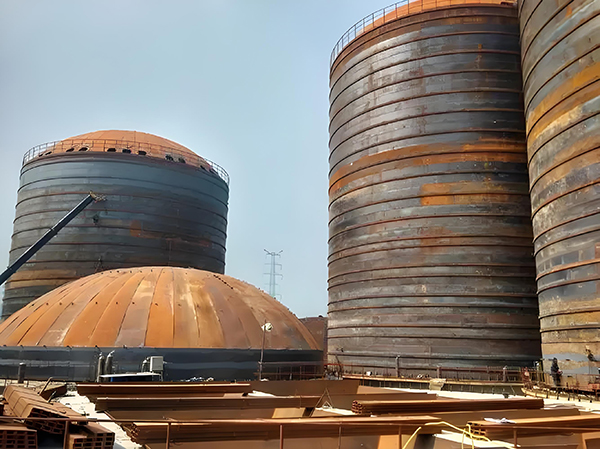 翼城焦粉钢板仓